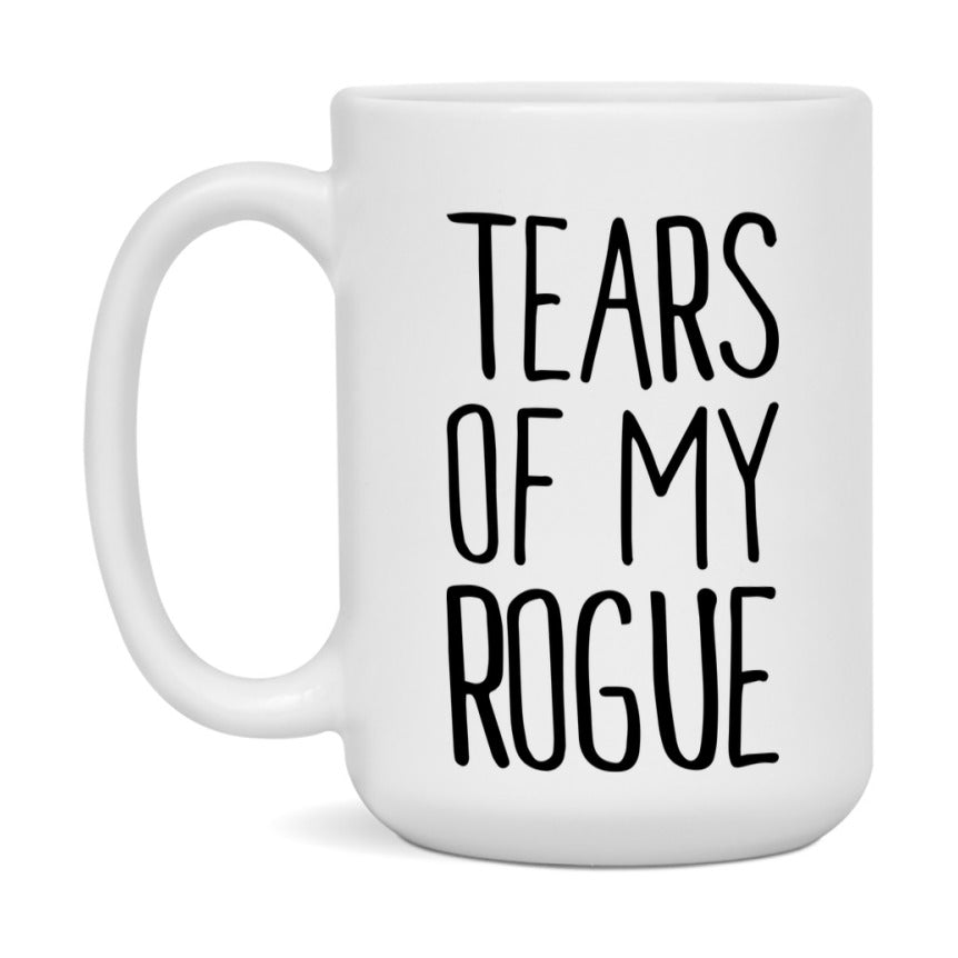 Dnd Dragon Masters Mug, Tears Of My Rogue Coffee Mug, Rpg Gift