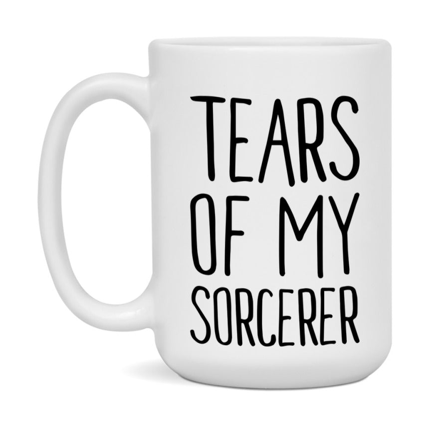 Dnd Dragon Masters Mug, Tears Of My Sorcerer Coffee Mug, Rpg Gift