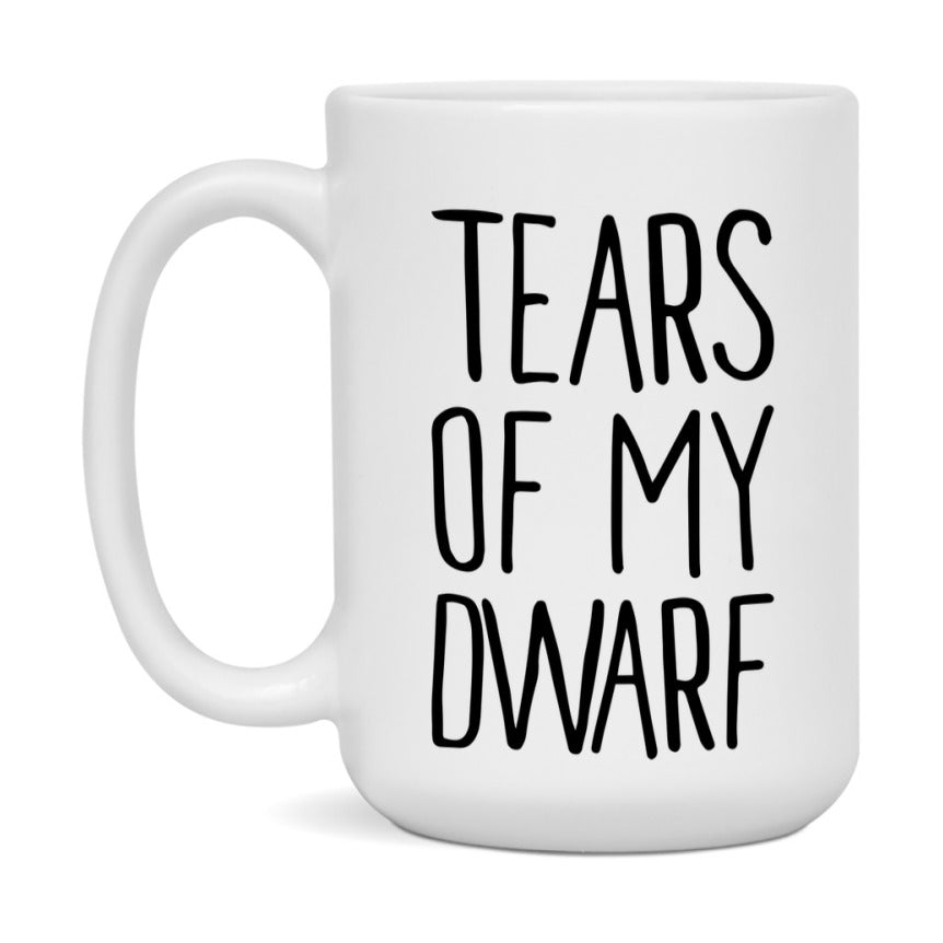 Dnd Dragon Masters Mug, Tears Of My Dwarf Coffee Mug, Rpg Gift