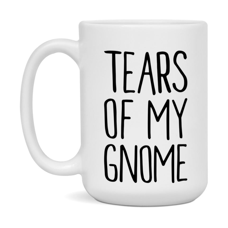 Dnd Dragon Masters Mug, Tears Of My Gnome Coffee Mug, Rpg Gift