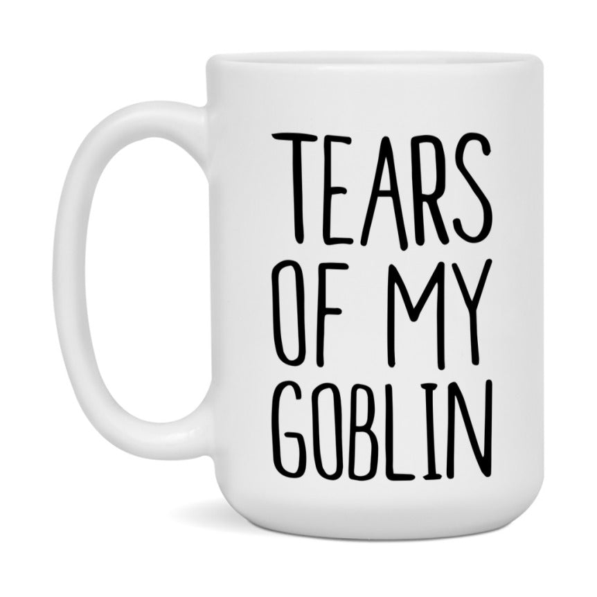 Dnd Dragon Masters Mug, Tears Of My Goblin Coffee Mug, Rpg Gift