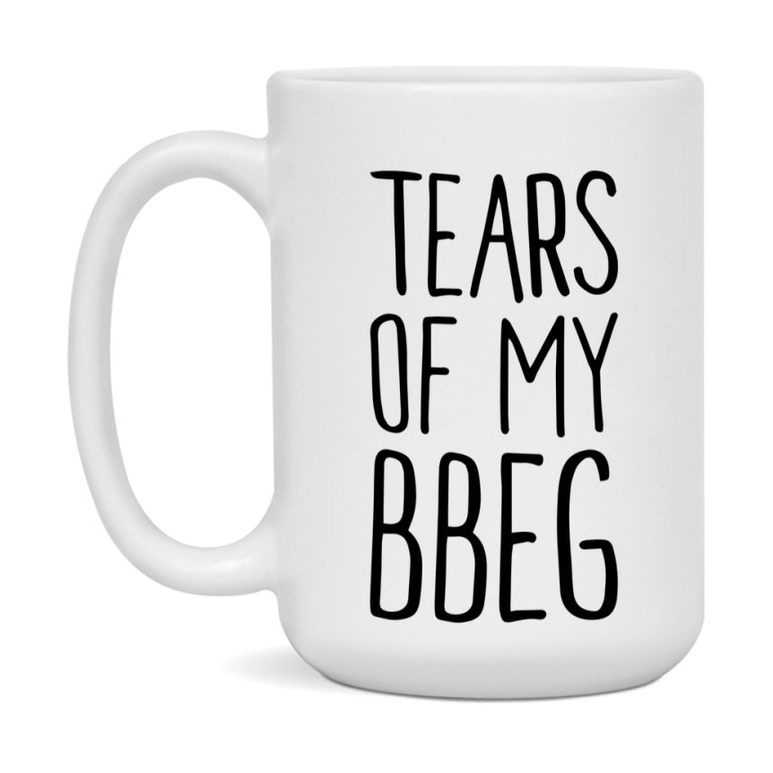 Dnd Dragon Masters Mug, Tears Of My Bbeg Coffee Mug, Rpg Gift