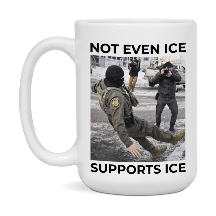 Viral Anti Ice Meme Mug, Pro Immigration Social Justice Coffee Mug