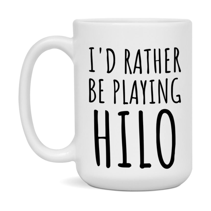 Casino Mug For Hilo Players, Funny Hilo Coffee Mug, 11Oz Or 15Oz Novelty Mug