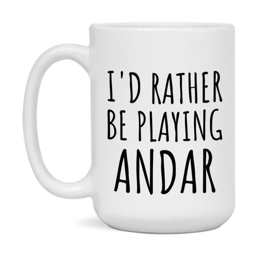 Casino Mug For Andar Players, Funny Andar Coffee Mug, 11Oz Or 15Oz Novelty Mug