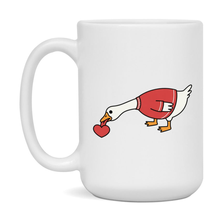 Silly Goose Mug, Silly Goose Valentine Mug, 11Oz Or 15Oz Ceramic Coffee Mug