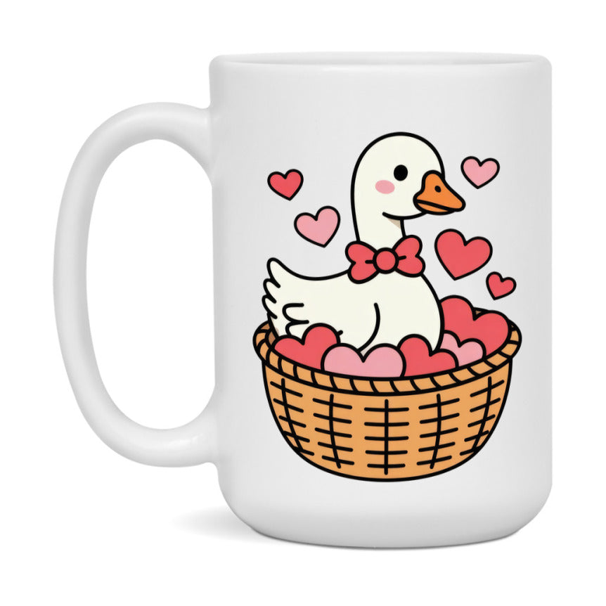 Silly Goose Mug, Silly Goose Valentine Mug, 11Oz Or 15Oz Ceramic Coffee Mug