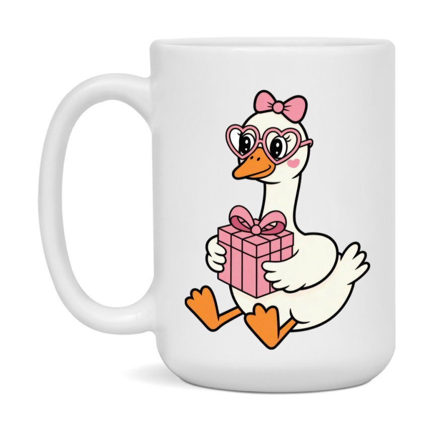 Silly Goose Mug, Silly Goose Valentine Mug, 11Oz Or 15Oz Ceramic Coffee Mug
