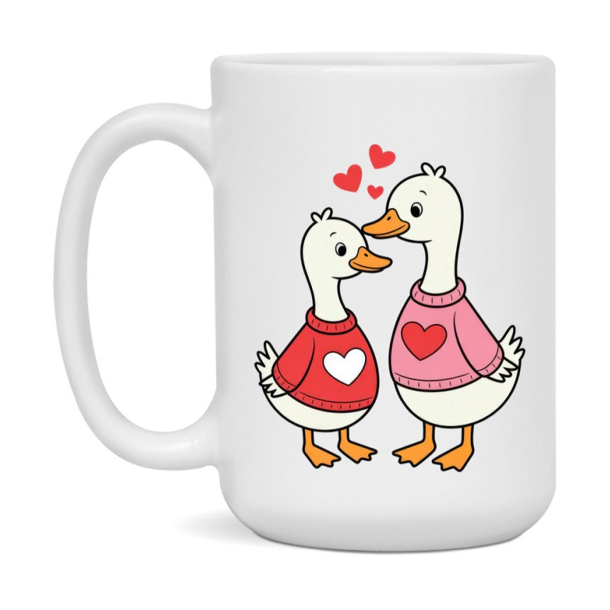 Silly Goose Mug, Silly Goose Valentine Mug, 11Oz Or 15Oz Ceramic Coffee Mug