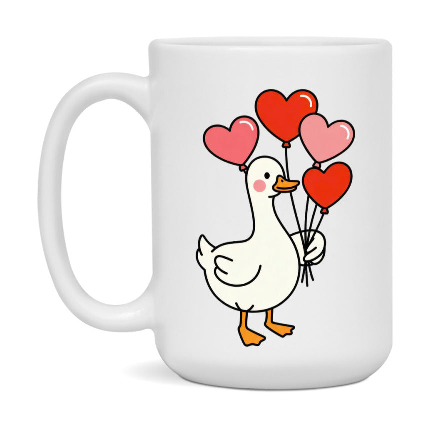 Silly Goose Mug, Silly Goose Valentine Mug, 11Oz Or 15Oz Ceramic Coffee Mug