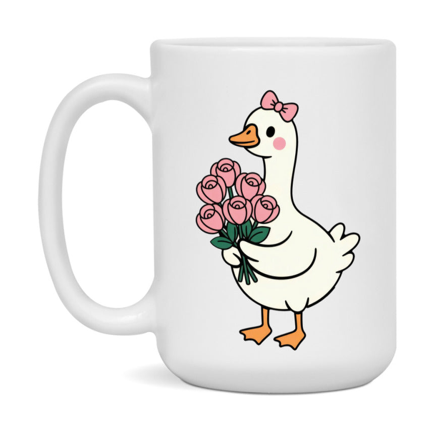 Silly Goose Mug, Silly Goose Valentine Mug, 11Oz Or 15Oz Ceramic Coffee Mug