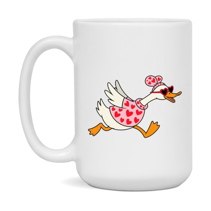 Silly Goose Mug, Silly Goose Valentine Mug, 11Oz Or 15Oz Ceramic Coffee Mug