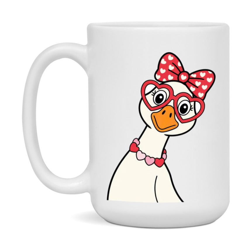 Silly Goose Mug, Silly Goose Valentine Mug, 11Oz Or 15Oz Ceramic Coffee Mug