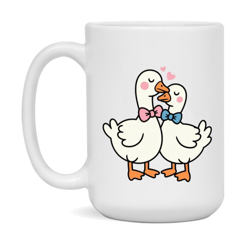 Silly Goose Mug, Silly Goose Valentine Mug, 11Oz Or 15Oz Ceramic Coffee Mug