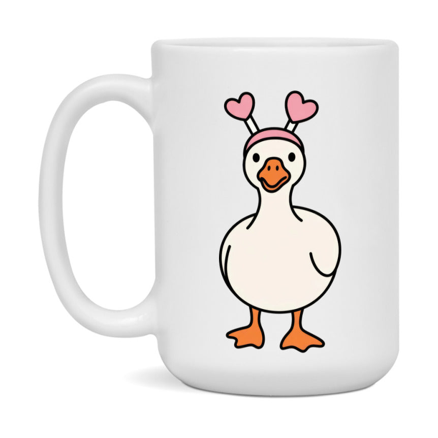 Silly Goose Mug, Silly Goose Valentine Mug, 11Oz Or 15Oz Ceramic Coffee Mug