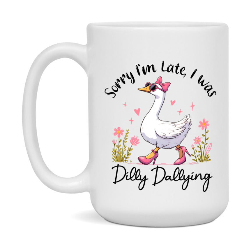Silly Goose Mug, Funny Goose Coffee Mug, 11Oz Or 15Oz Ceramic Cup