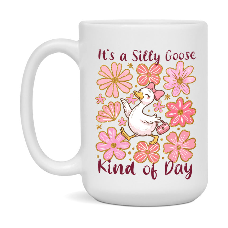 Silly Goose Mug, Funny Goose Coffee Mug, 11Oz Or 15Oz Ceramic Cup