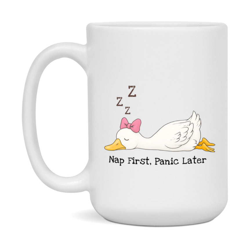 Silly Goose Mug, Funny Goose Coffee Mug, 11Oz Or 15Oz Ceramic Cup