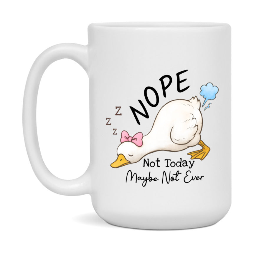 Silly Goose Mug, Funny Goose Coffee Mug, 11Oz Or 15Oz Ceramic Cup