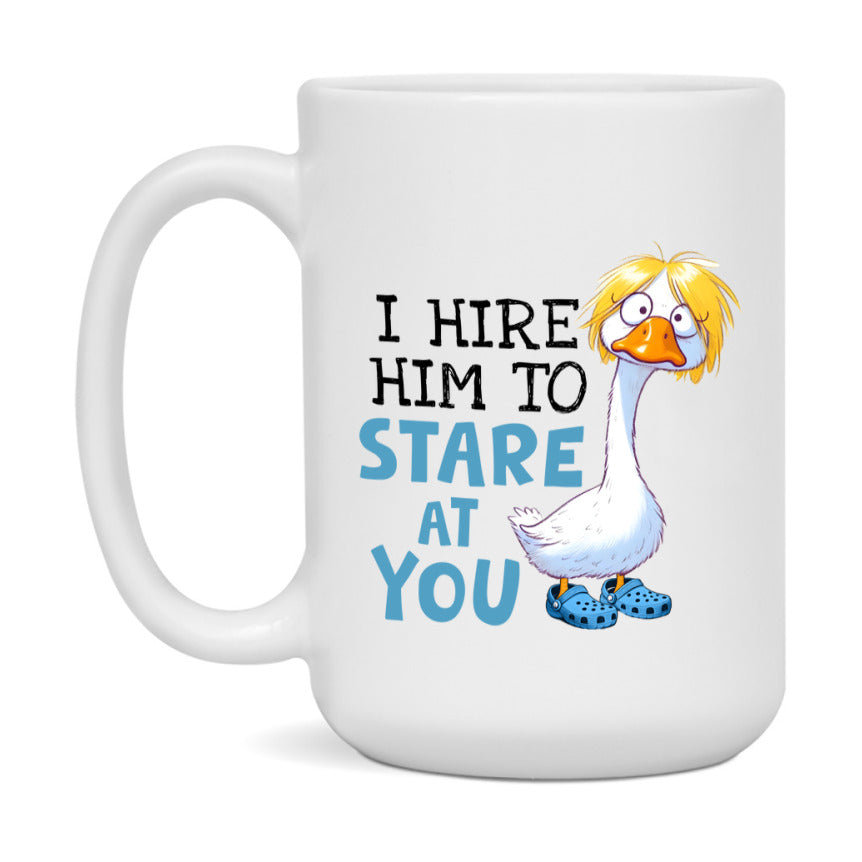 Silly Goose Mug, Funny Goose Coffee Mug, 11Oz Or 15Oz Ceramic Cup