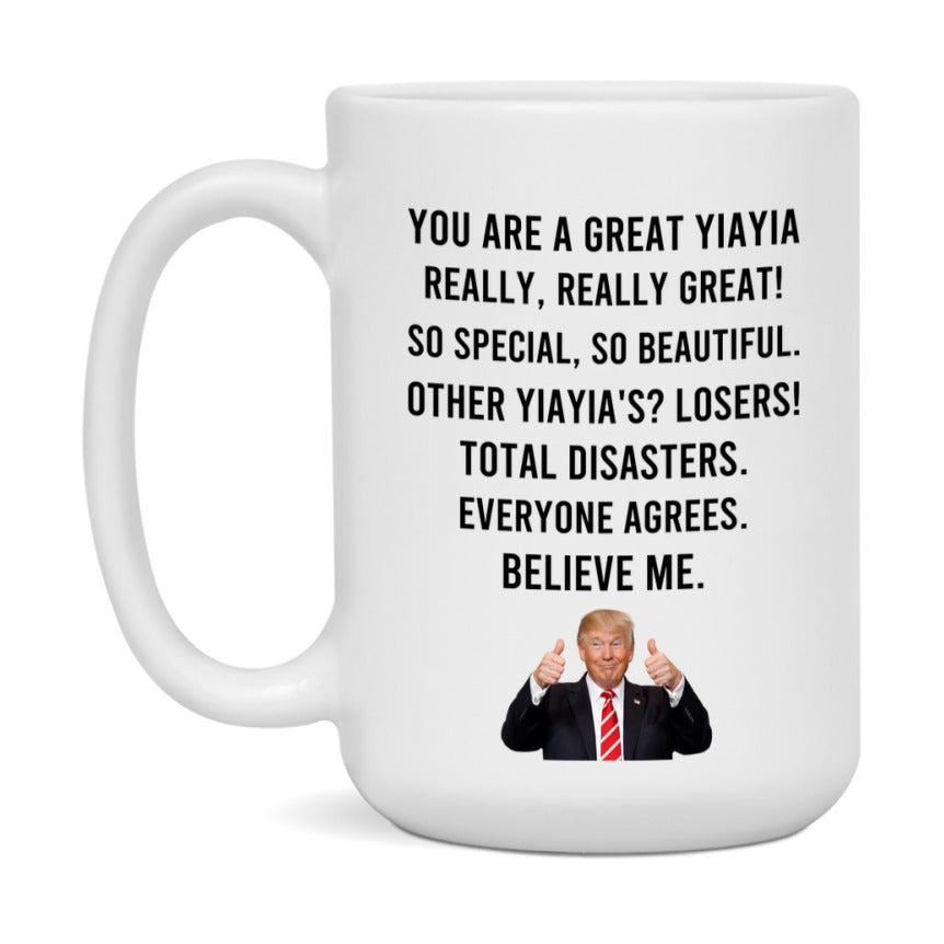 Granny Mug, Funny Gift For Yiayia Grandma, Mothers Day Grandma Mug