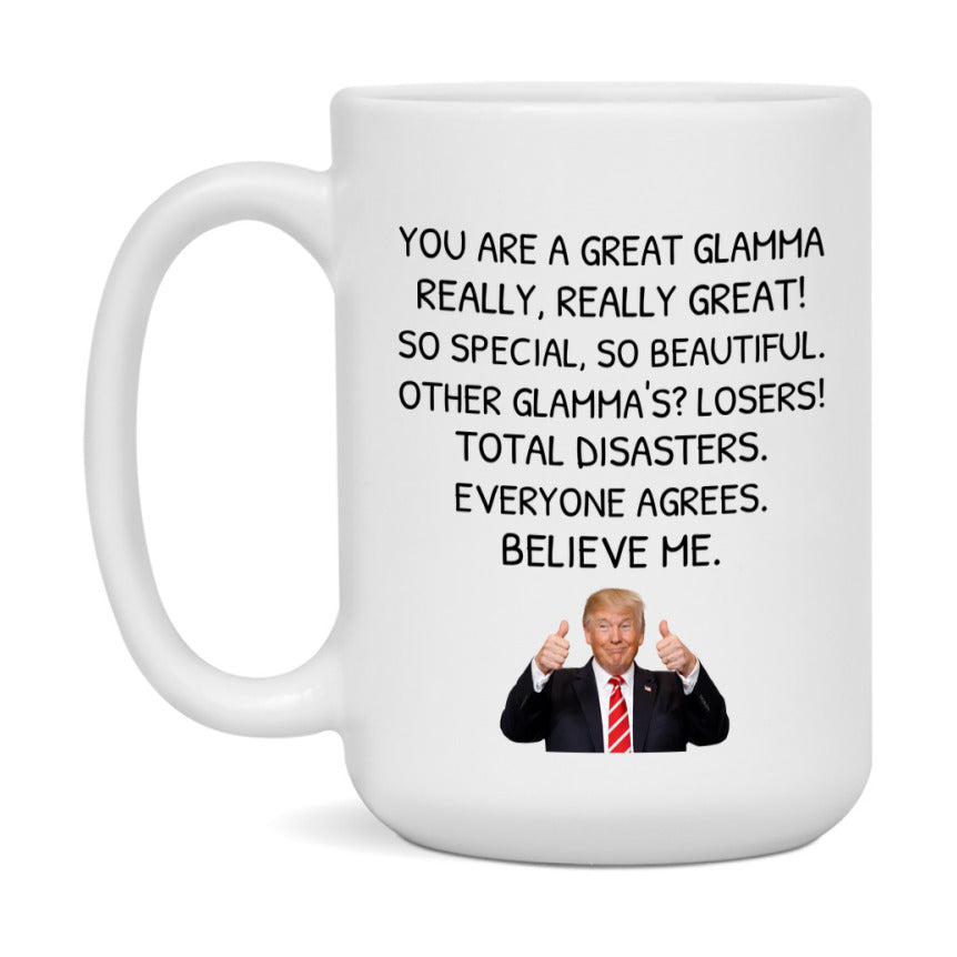 Granny Mug, Funny Gift For Glamma Grandma, Mothers Day Grandma Mug