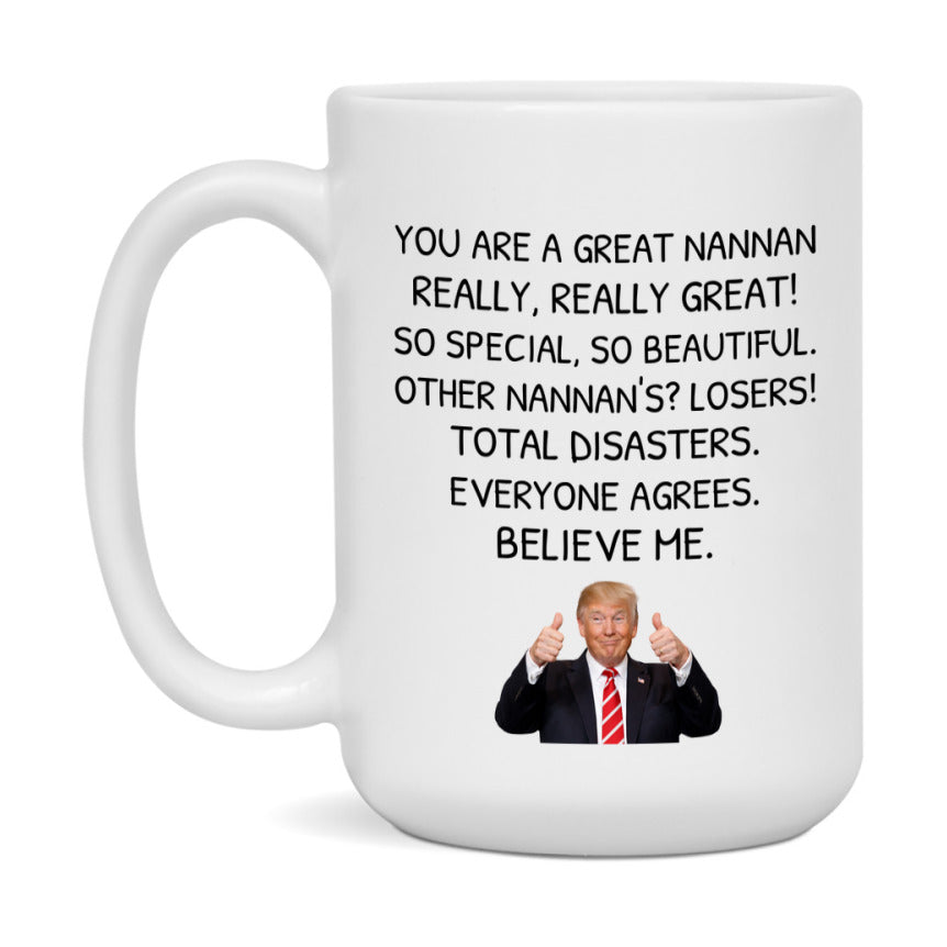 Granny Mug, Funny Gift For Nannan Grandma, Mothers Day Grandma Mug