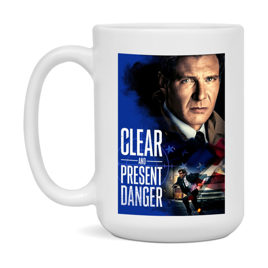 90S Movie Mug Clear And Present Danger (1994