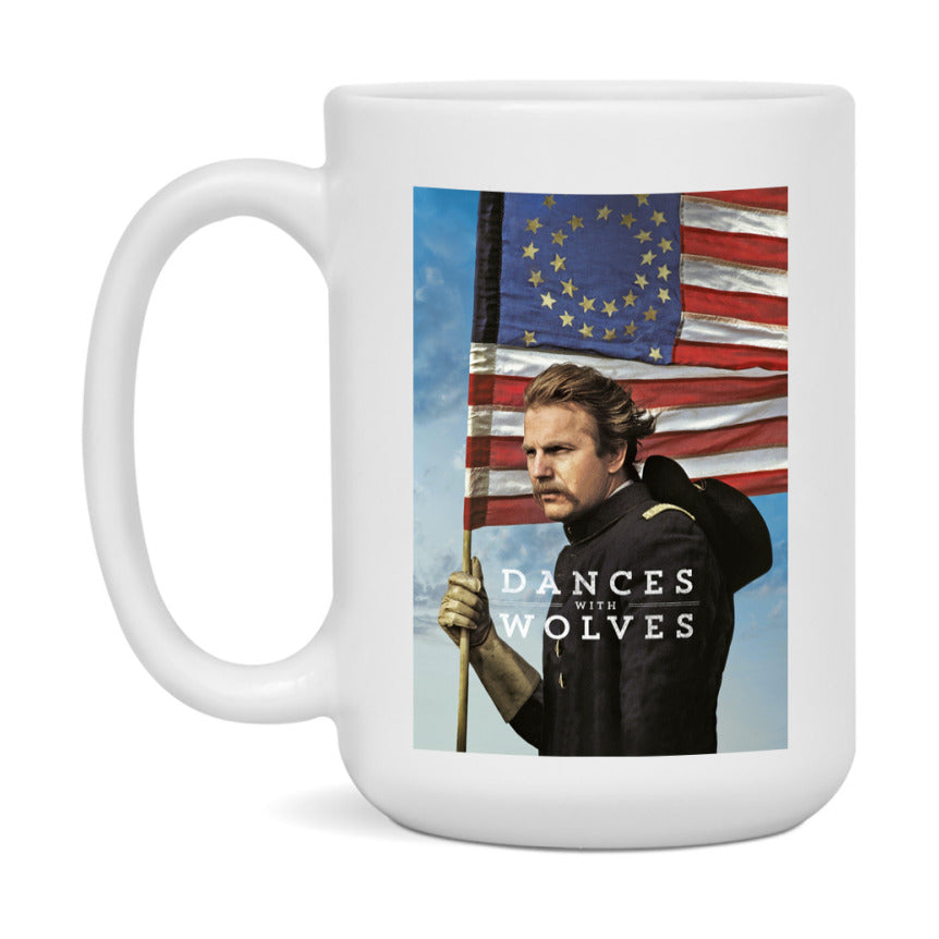 90S Movie Mug Dances With Wolves (1990