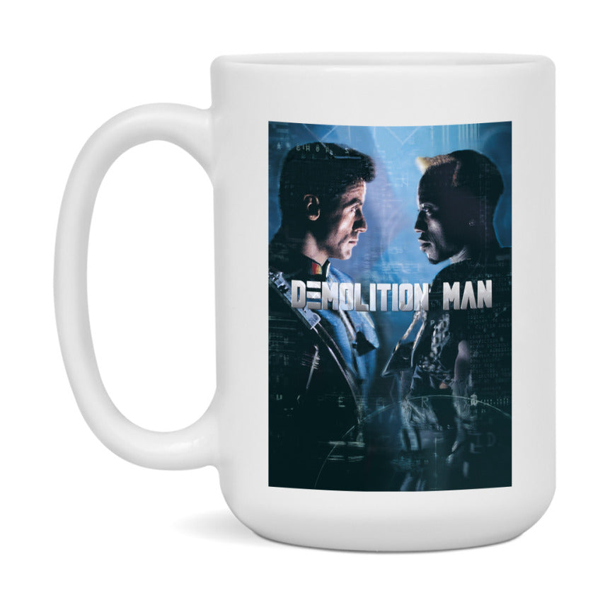 90S Movie Mug Demolition Man (1993