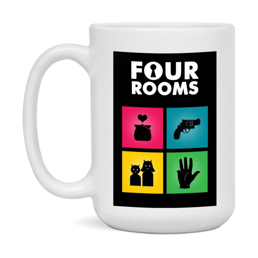 90S Movie Mug Four Rooms (1995