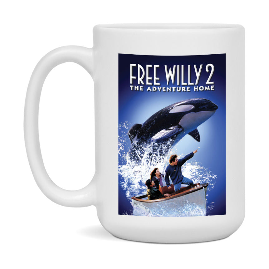 90S Movie Mug Free Willy 2 The Adventure Home (1995