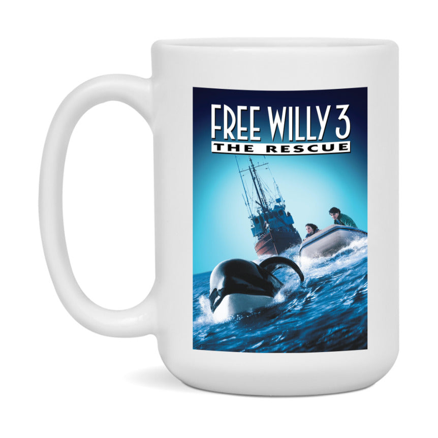 90S Movie Mug Free Willy 3 The Rescue (1997