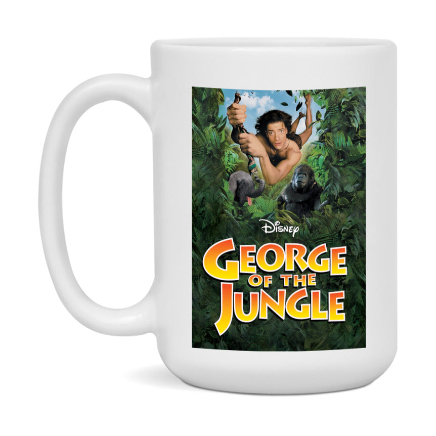 90S Movie Mug George Of The Jungle (1997