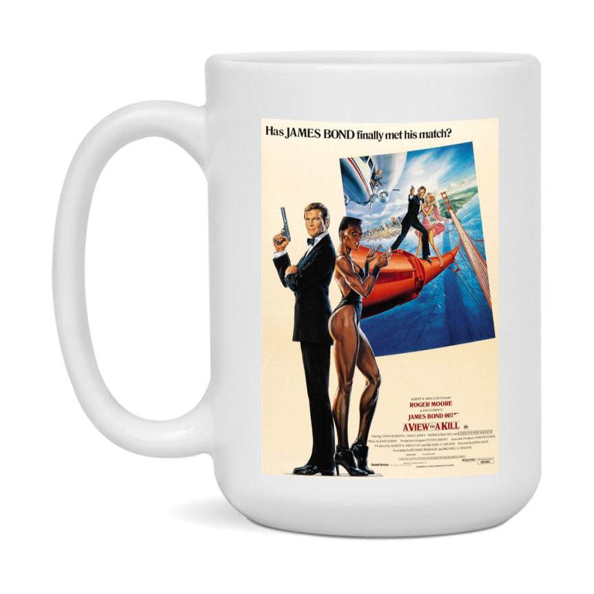 80S Movie Mug A View To A Kill (1985
