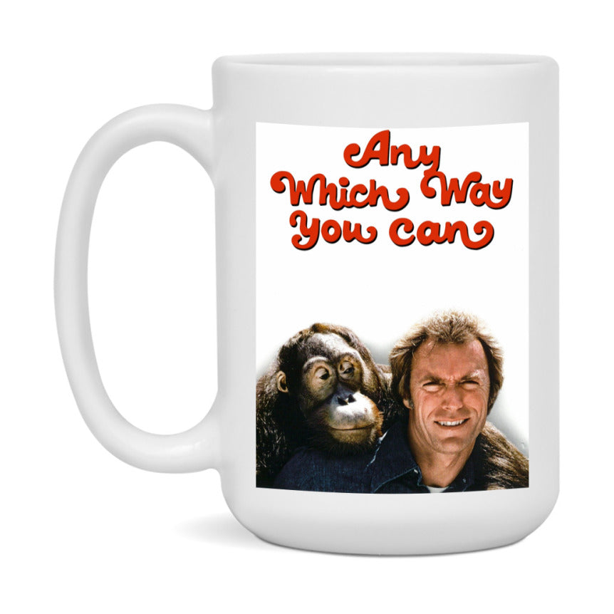80S Movie Mug Any Which Way You Can (1980
