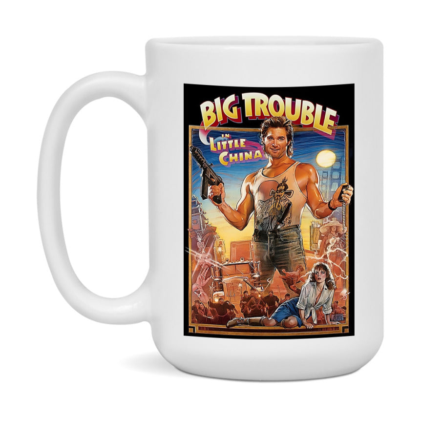 80S Movie Mug Big Trouble In Little China (1986
