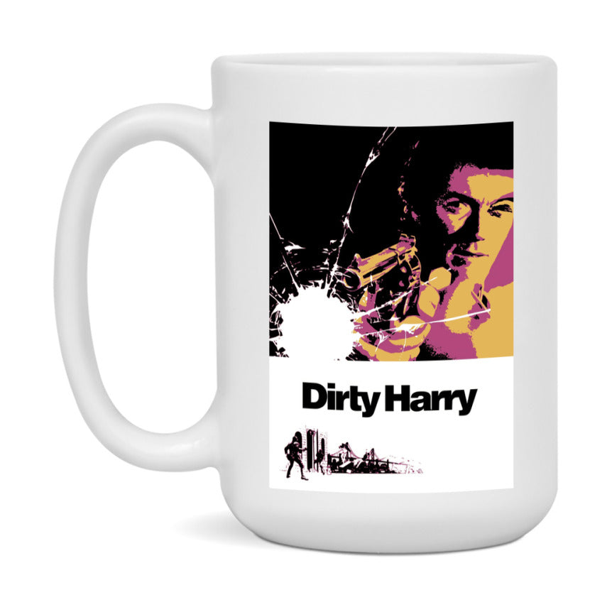 70S Movie Mug Dirty Harry (1971