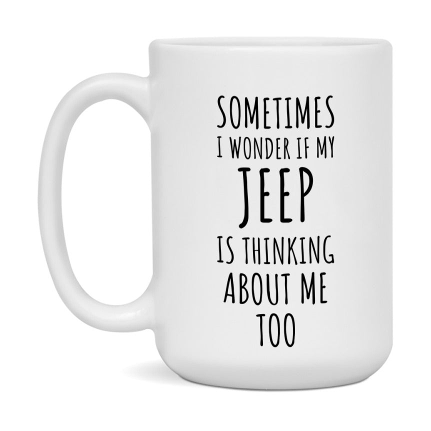 Jeep Car Lover Mug, Funny Jeep Coffee Mug