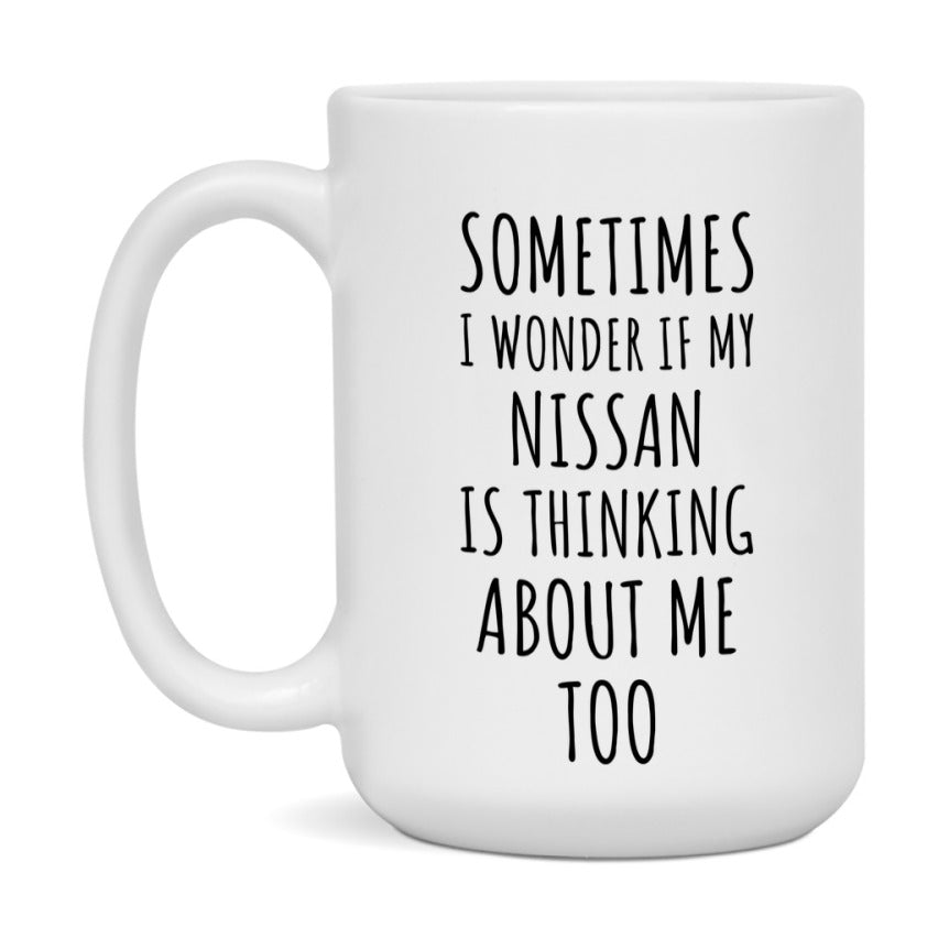 Nissan Car Lover Mug, Funny Nissan Coffee Mug