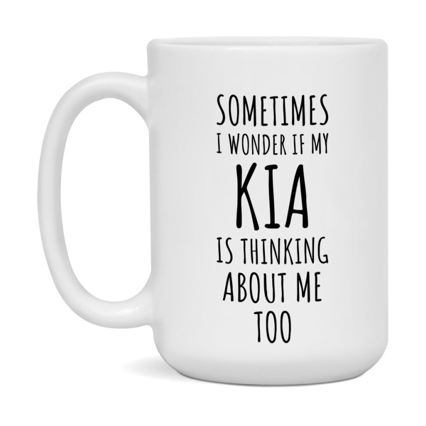 Kia Car Lover Mug, Funny Kia Coffee Mug
