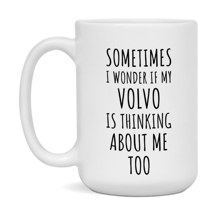 Volvo Car Lover Mug, Funny Volvo Coffee Mug