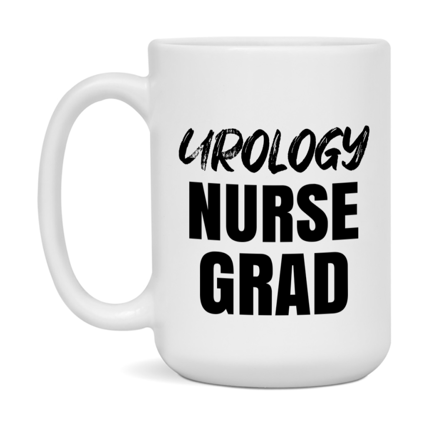 Urology Nurse Grad Coffee Mug - Ceramic Nursing Graduation Gift