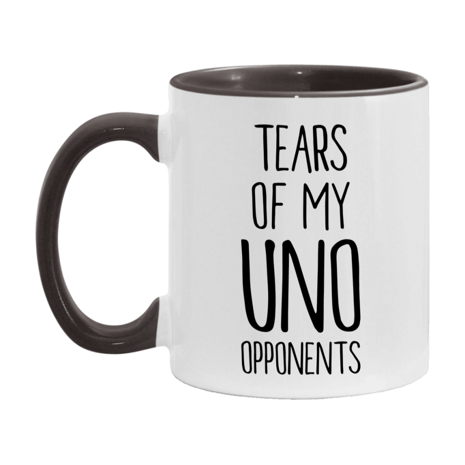 Funny Uno Mug – “Tears Of My Uno Opponents” – 11Oz Or 15Oz Coffee Cup