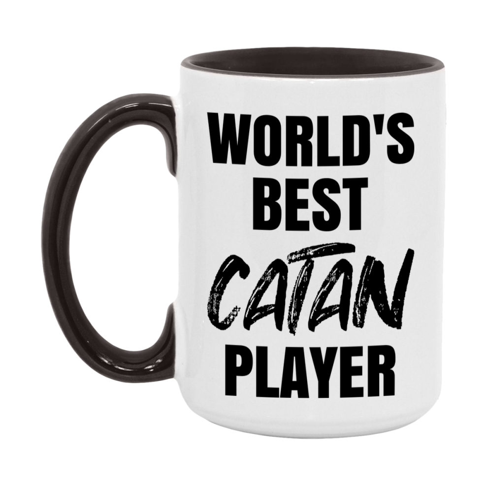 World's Best Catan Player Mug, Funny Game Board Gift