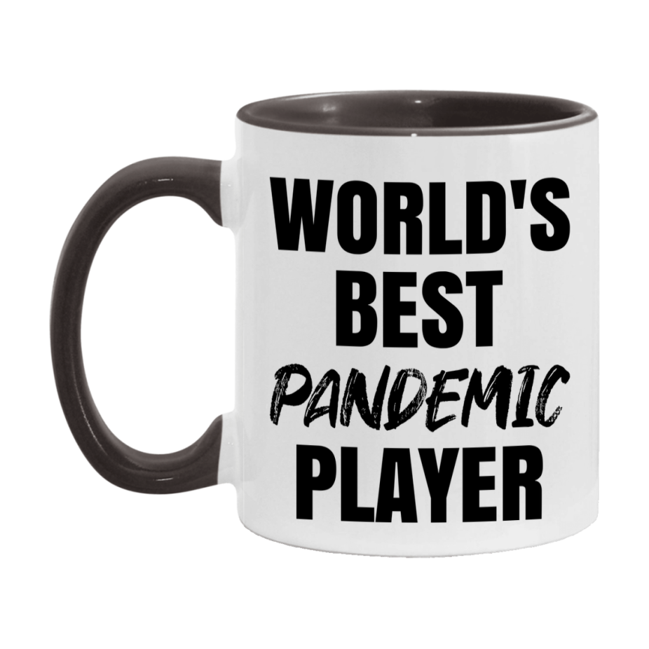 World's Best Pandemic Player Mug, Funny Game Board Gift, 11Oz Or 15Oz White Ceramic Mug