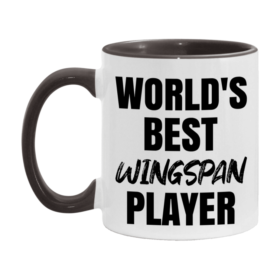 World's Best Wingspan Player Mug, Funny Game Board Gift, 11Oz Or 15Oz White Ceramic Mug