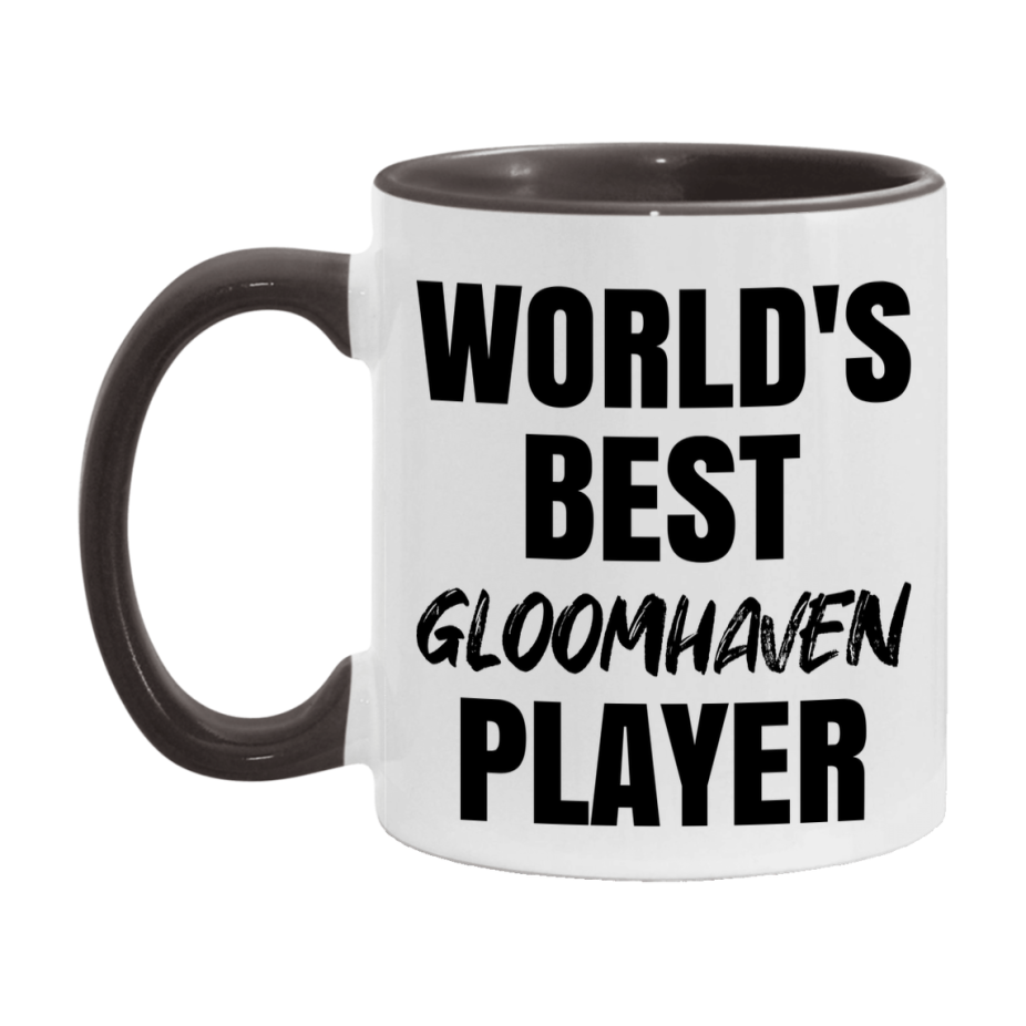 World's Best Gloomhaven Player Mug, Funny Game Board Gift, 11Oz Or 15Oz White Ceramic Mug