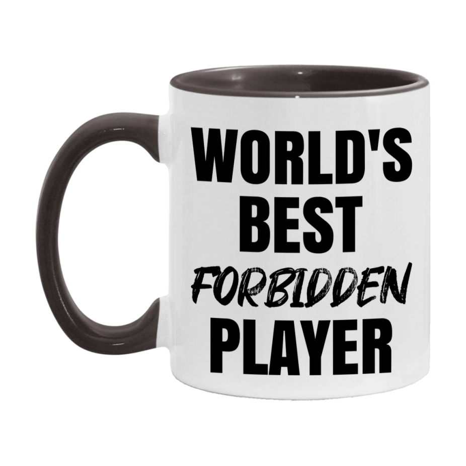 World's Best Forbidden Player Mug, Funny Game Board Gift, 11Oz Or 15Oz White Ceramic Mug