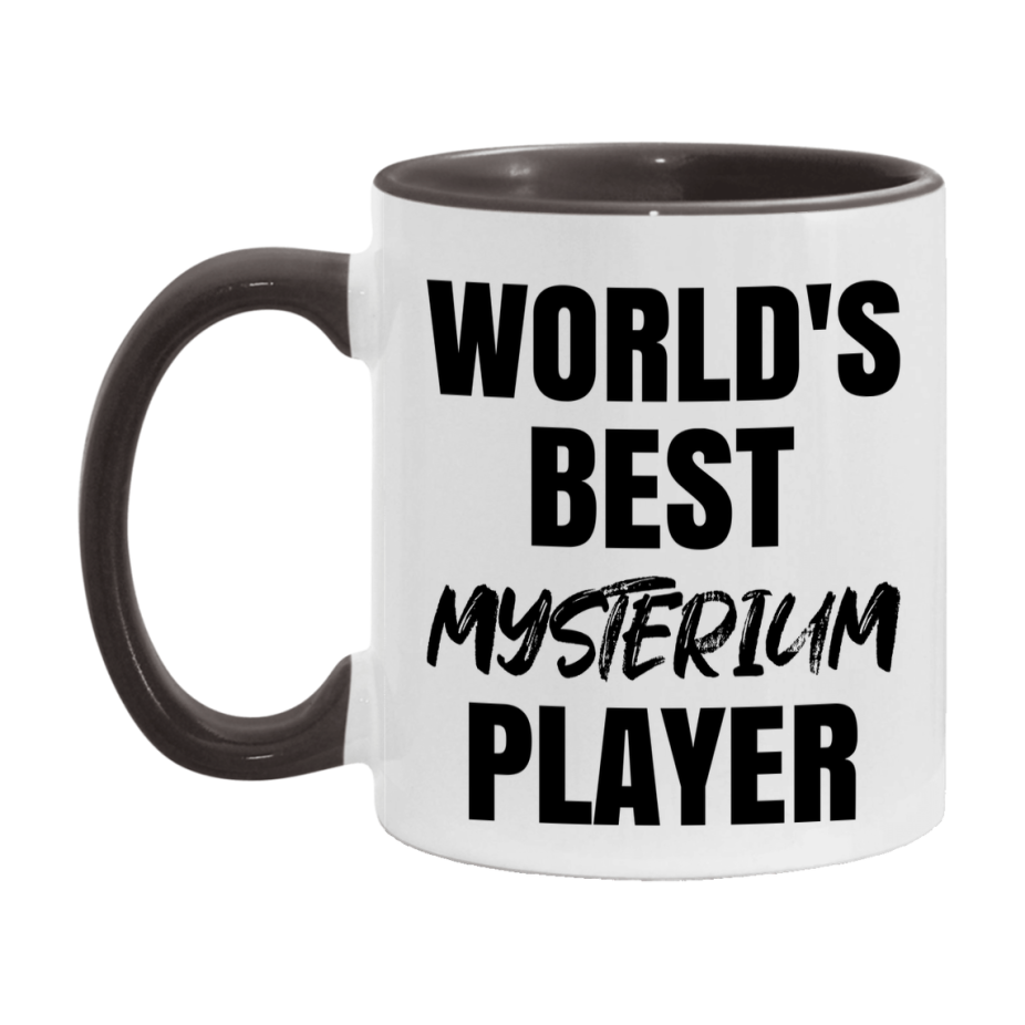 World's Best Mysterium Player Mug, Funny Game Board Gift, 11Oz Or 15Oz White Ceramic Mug